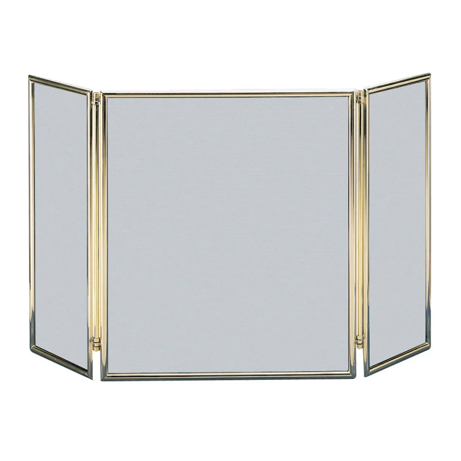 Rechteckiger Funkenfänger mit feinem schwarzen Netz, hergestellt in Italien – Shark Viadurini