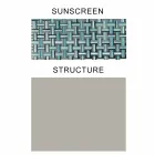 Stoffschirm mit Aluminiumstruktur - Emma Sunscreen von Varaschin Viadurini