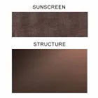 Stoffschirm mit Aluminiumstruktur - Emma Sunscreen von Varaschin Viadurini