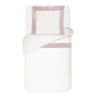 Bettbezug-Set aus 100 % Baumwolle und 10 % Baumwollsatin mit 1 Kissenbezug – Detail Viadurini