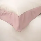 Bettbezug-Set aus 100 % Baumwolle und 10 % Baumwollsatin mit 1 Kissenbezug – Detail Viadurini