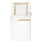 Bettbezug-Set aus 100 % Baumwolle und 10 % Baumwollsatin mit 1 Kissenbezug – Detail Viadurini