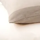 Doppelbettbezug-Set aus 90 % Baumwolle und 10 % Leinen, hergestellt in Italien – Nestle Viadurini