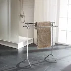 Vintage-Handtuchständer aus Messing für Badezimmer, hergestellt in Italien – Aristide Viadurini