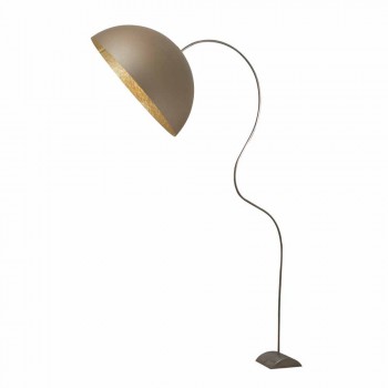 Moderne Stehlampe In-es.artdesign Halbmondfarbener Nebel