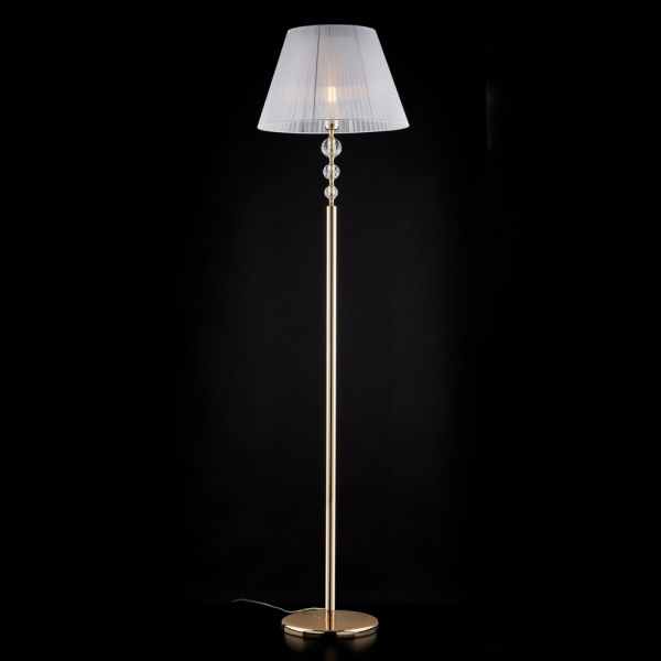Kristall-stehlampe mit lampenschirm aus italien – madrid