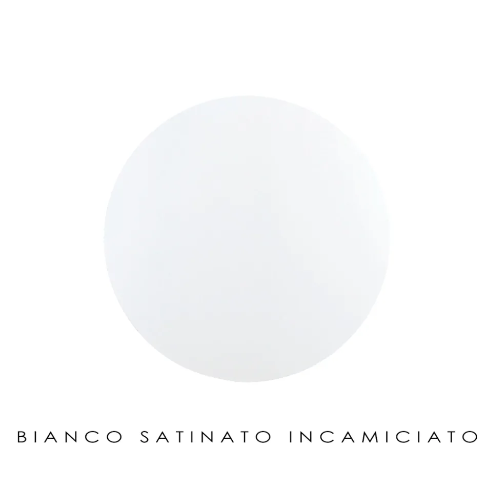 Moderne Stehlampe aus mundgeblasenem venezianischem Glas - Snow Viadurini