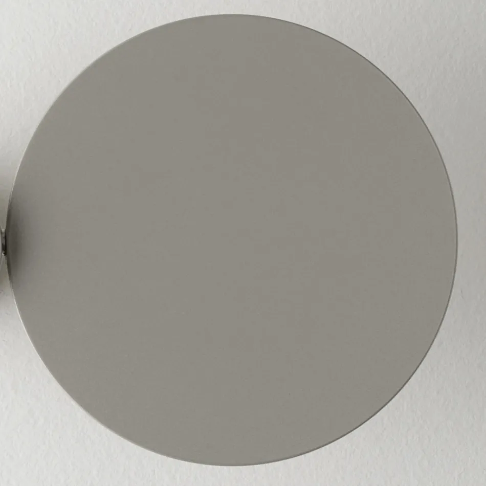 Stehlampe aus Metall mit verschiedenen Oberflächen Made in Italy - Lumi Viadurini