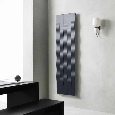 5 Bar Design Stahl elektrische Strahlungsplatte bis 1000 Watt - Fluss Viadurini