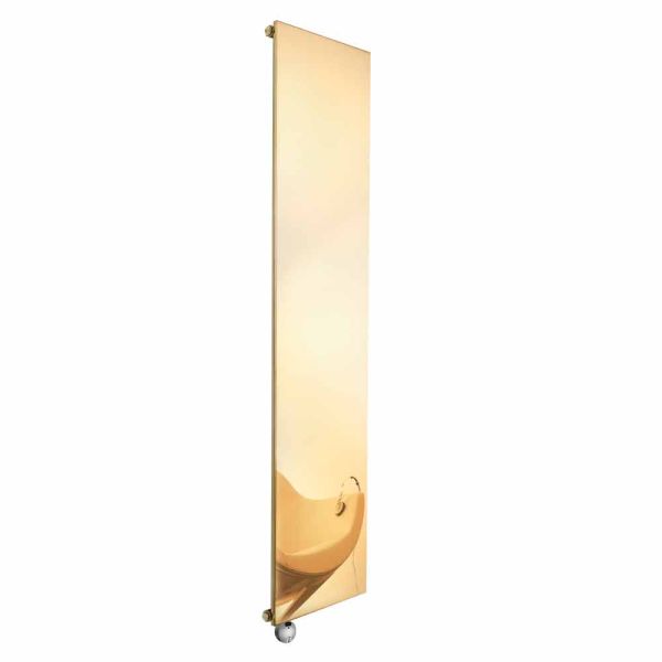 Vertikale elektrische strahlungsplatte in gold modernes design bis 1000 w - eis