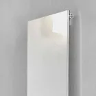 Vertikale elektrische Strahlungsplatte in Edelstahl Reflex Design 1000 W - Eis Viadurini