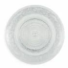 Transparente Glasteller Luxury Classic Decor 18-teilig - Palazzo Viadurini