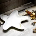 Moderne Marmortasse in Form eines Seesterns Made in Italy - Ticcio Viadurini