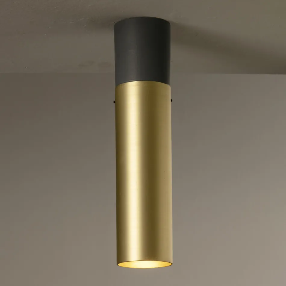 Artisan Deckenlampe aus Keramik und Messing Made in Italy - Toscot Match Viadurini