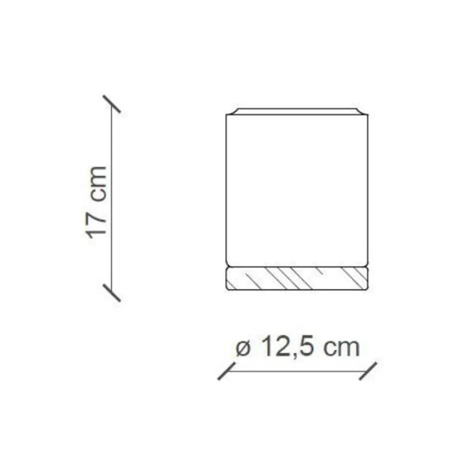 Kunsthandwerkliche Deckenlampe aus Holz und Keramik im nordischen Stil - Nateca Viadurini