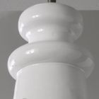 Handgefertigte Deckenlampe aus Majolika und Aluminium Made in Italy - Toscot Battersea Viadurini