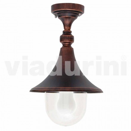 Garten-Deckenleuchte aus Aluminiumdruckguss, hergestellt in Italien, Anusca Viadurini