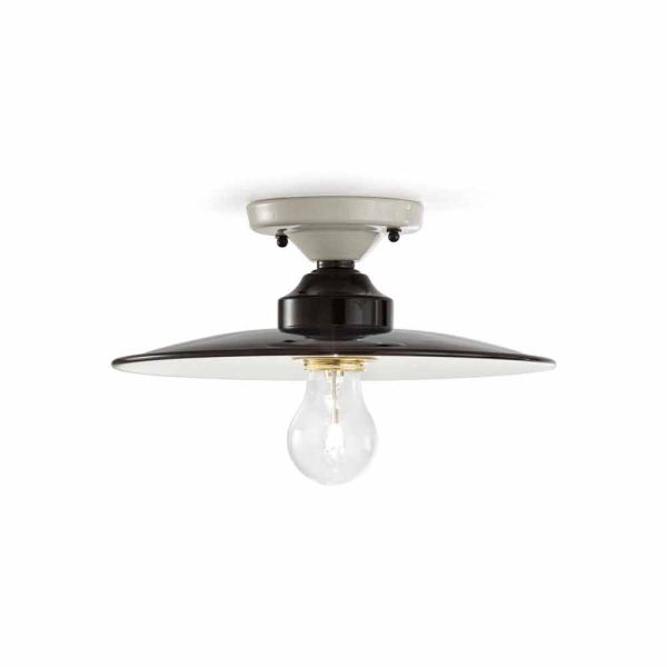 Deckenlampe aus keramik jane ferroluce