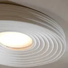 Wohnzimmer-Deckenleuchte des modernen Designs in Mattweißputz - Süßholz Viadurini