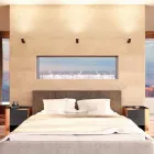 Verstellbare Spotlight Deckenleuchte aus weißem oder schwarzem Aluminium 4 Stück - Lazzaro Viadurini