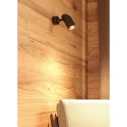 Verstellbare Spotlight Deckenleuchte aus weißem oder schwarzem Aluminium 4 Stück - Lazzaro Viadurini