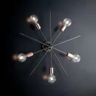 Eisendeckenleuchten aus Italien für die Inneneinrichtung - Niederlande Viadurini