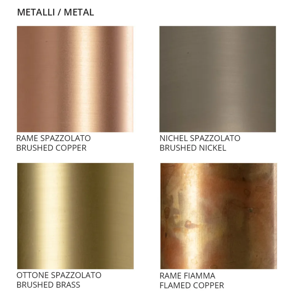 Deckenlampe aus Keramik und gebürstetem Messing, handgefertigt in Italien - Toscot Match Viadurini