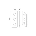 Deckenlampe aus toskanischer Majolika Handgefertigt in Italien - Toscot Vivaldi Viadurini