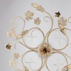 Italienische LED-Deckenleuchte aus Chrom für moderne Räume – Fiore Viadurini