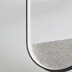 Deckenleuchte aus lackiertem Metall und abnehmbarem Einsatz aus Granulatglas – Catalpa Viadurini