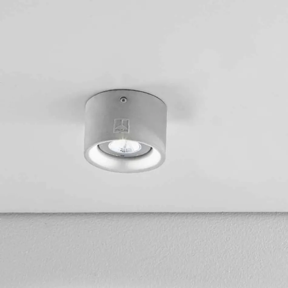 Runde führte Decken Zement und Gips Nadir 8 Aldo Bernardi Viadurini