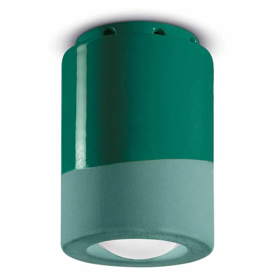 Vintage Deckenleuchte aus Keramik Made in Italy - Ferroluce Pi Viadurini