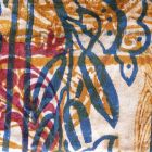 Künstlerisch handbedruckte Clutch, Einzelstück aus Baumwolle, 2 Stück – Viadurini von Marchi Viadurini