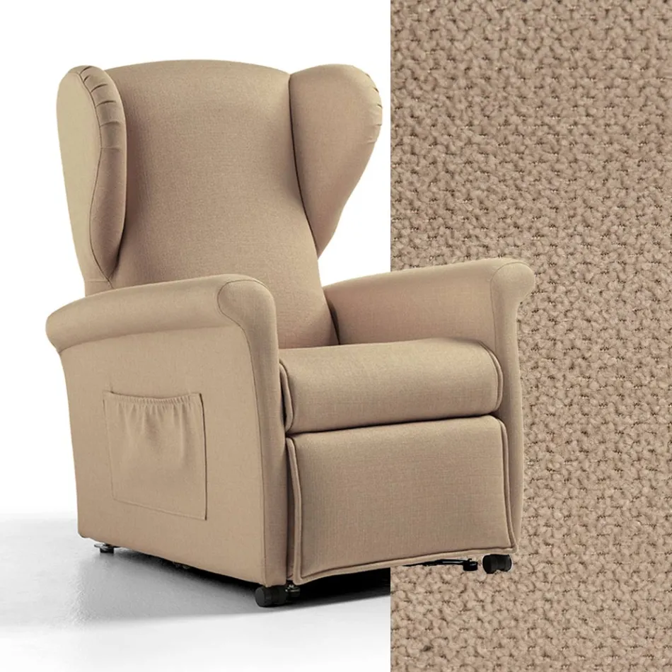 Lift-Sessel mit Lift-, Relax- und Bettfunktion, hergestellt in Italien – Talita Viadurini