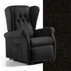 Stoff-Liftsessel mit Lift-, Relax- und Bettfunktion – Romina Viadurini