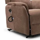 Lift Relax Armchair mit Bewegung auf Rädern mit 2 Motoren - Juliette Viadurini