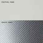 Niedriger Gartensessel aus verzinktem Stahl mit Armlehnen Made in Italy - Selvaggia Viadurini