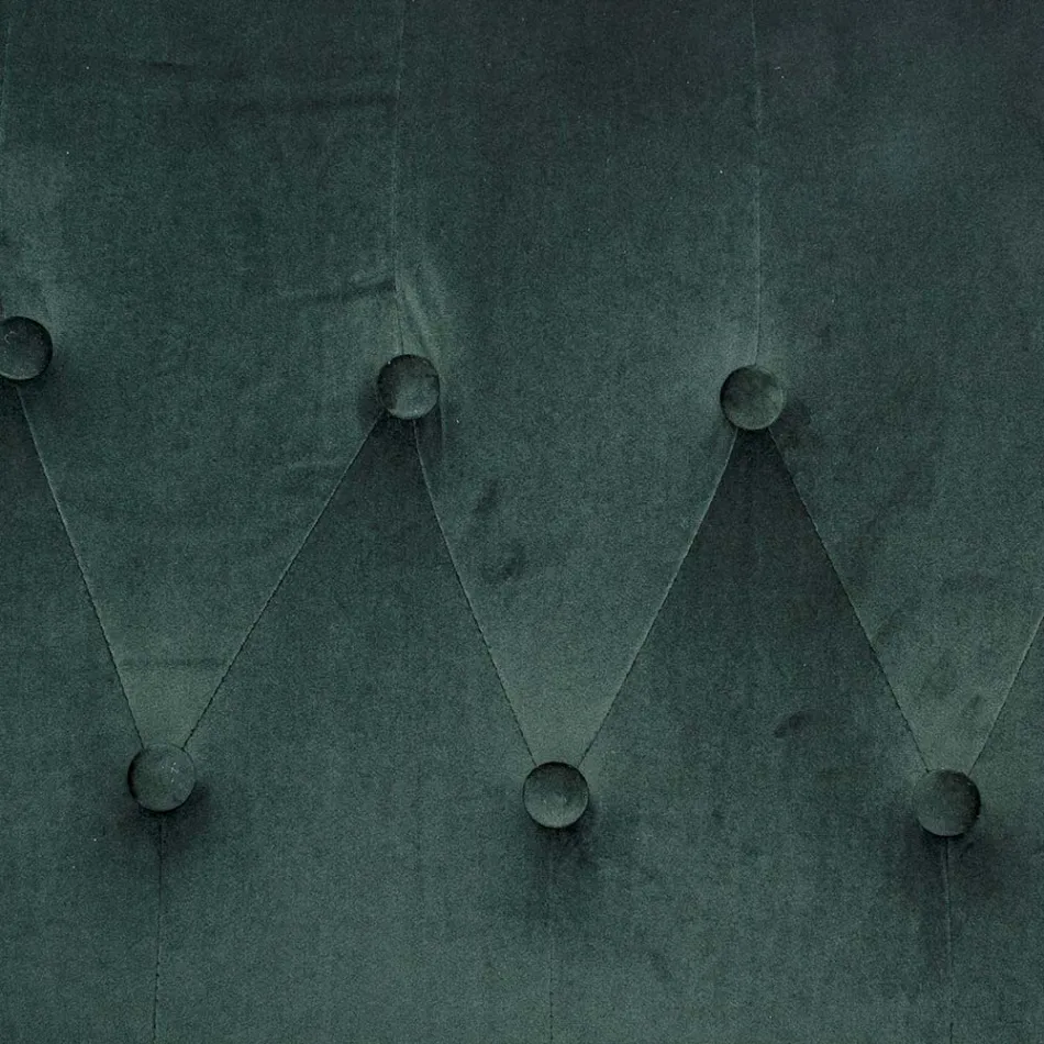 Sessel mit verstellbarer Struktur aus verchromtem Stahl und Samt - Giulia Viadurini