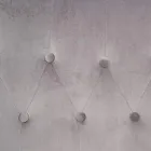 Sessel mit verstellbarer Struktur aus verchromtem Stahl und Samt - Giulia Viadurini