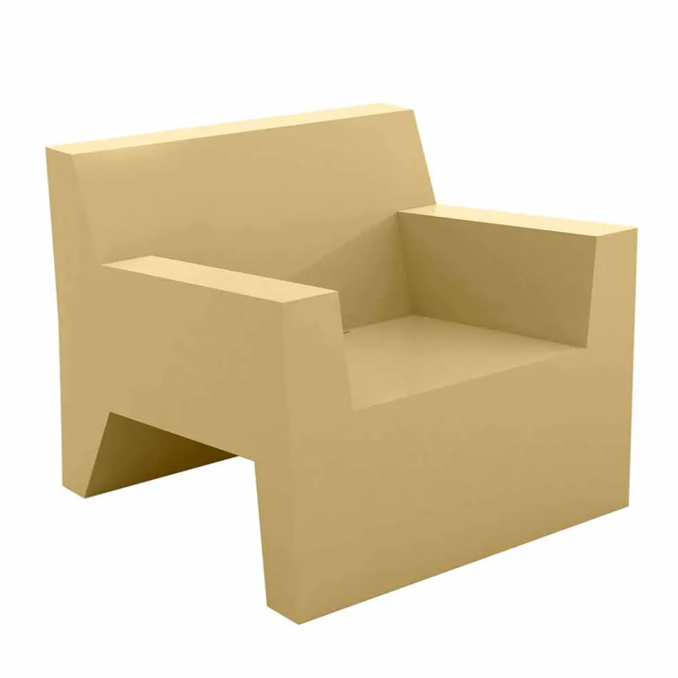 Jut by Vondom Design Outdoor-Sessel aus Polyethylenharz Viadurini