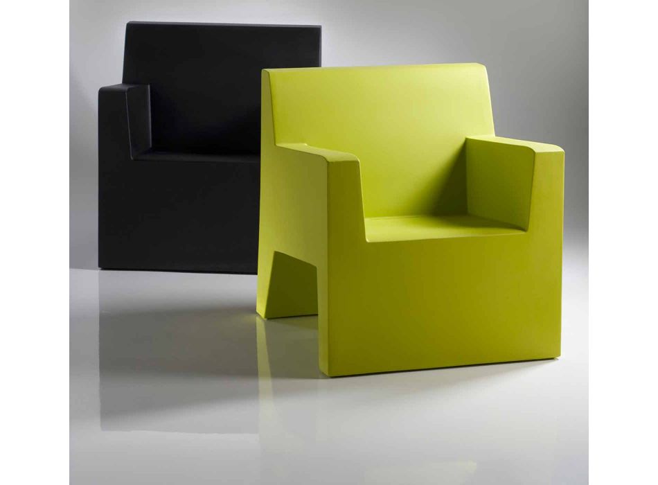 Jut by Vondom Design Outdoor-Sessel aus Polyethylenharz Viadurini