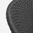 Outdoor-Sessel aus Holz und Seil mit Kissen, Homemotion, 2 Stück – Oskana Viadurini