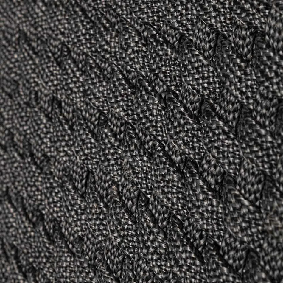 Outdoor-Sessel aus Holz und Seil mit Kissen, Homemotion, 2 Stück – Oskana Viadurini