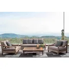 Homemotion - Nusadua Classic Design Outdoor-Sessel aus Teakholz Viadurini