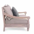 Homemotion - Nusadua Classic Design Outdoor-Sessel aus Teakholz Viadurini