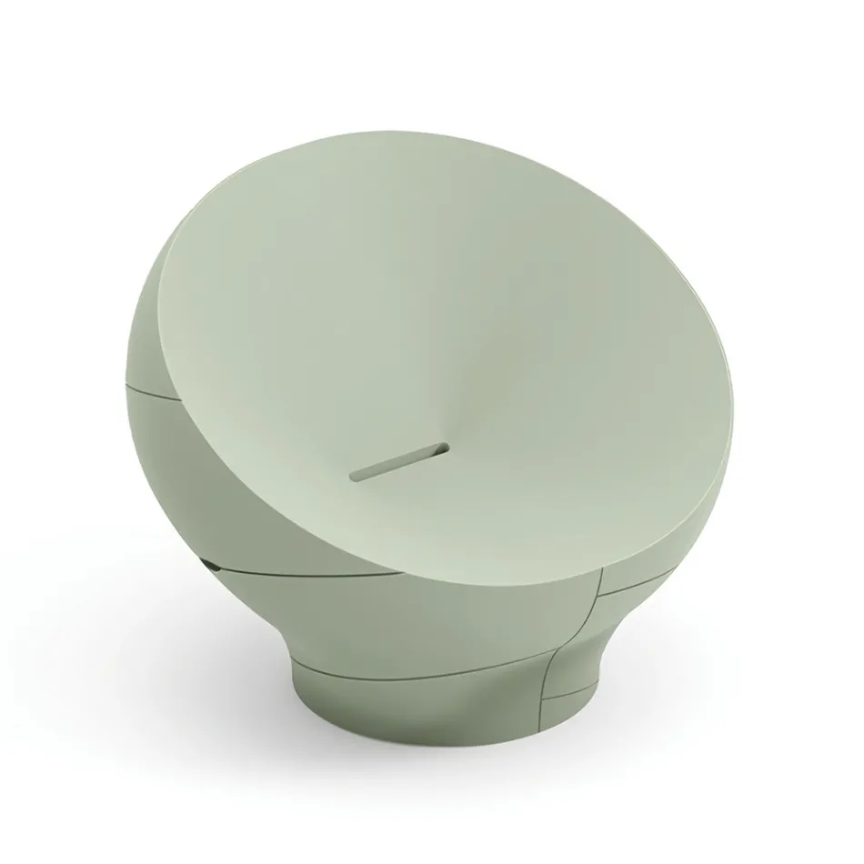 Outdoor-Sessel aus Polyethylen, erhältlich in verschiedenen Farben - Handtuch Viadurini