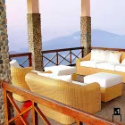 Außen-Sessel aus Polyethylen gewebt Design Hand Cooper Viadurini