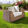 Outdoor-Sessel aus geflochtenem Polyrattan - Charlie