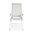 Liegender Outdoor-Sessel mit Aluminiumstruktur, Homemotion – Ursula Viadurini