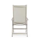 Liegender Outdoor-Sessel mit Aluminiumstruktur, Homemotion – Ursula Viadurini